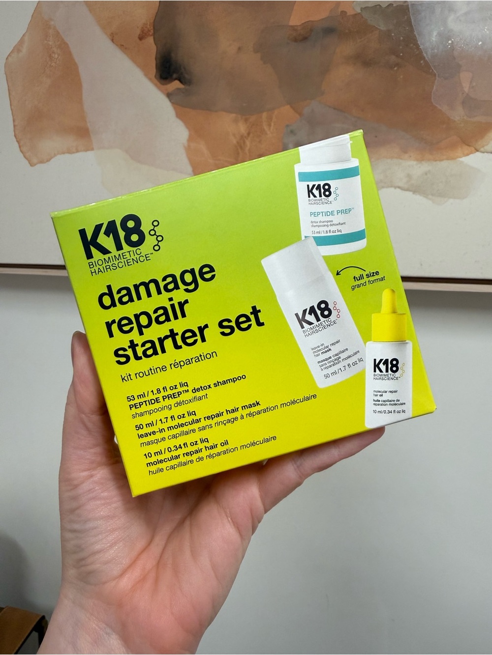 K18 Damage Repair Starter Set